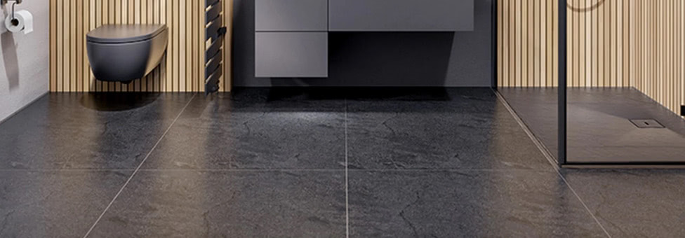 Bodenbelag in Betonoptik